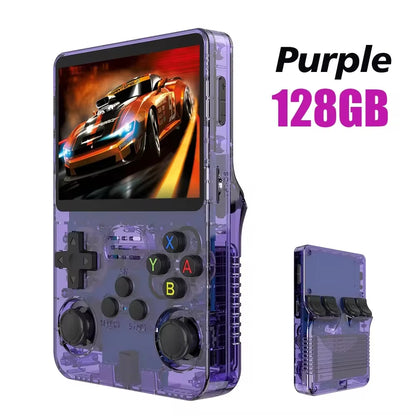 Open Source  Retro Handheld Video Game Console Linux System 3.5 Inch IPS Screen Portable Pocket Video Player 64GB 128G Games